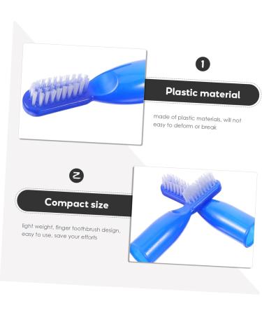 Beavorty Mini Toothbrush Set - 10 Portable Dental Accessories for Travel & Home | Finger Toothbrushes for Effective Teeth Cleaning - Buy Online on GoSupps.com