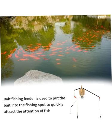 Fishing Lure Cage Bait Carp Feeder 20g-50g Method Tackle Accessories 4PCS Hooks - Buy Online on GoSupps.com