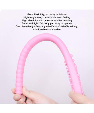 Manual Massage Hammer Anggrek Long - Dual-Sided Back Tapper for Muscle Relief & Relaxation | Pink Body Massager - Buy Online on GoSupps.com