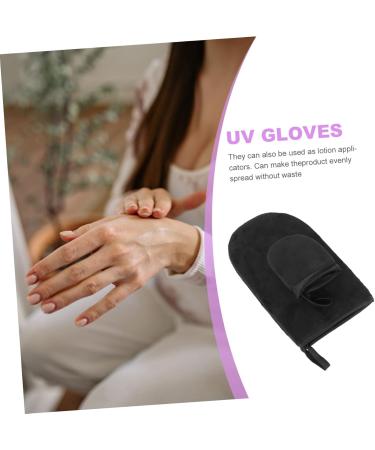 Beaupretty 2 Sets Tanning Gloves Manicure Used Gloves Uv Gloves for Gel Manicures Manicure Hand Covers Self Tanning Tools Nail Art Gel Nail Molding Gel Lotion Protector Flocking Hand Painted - Buy Online on GoSupps.com