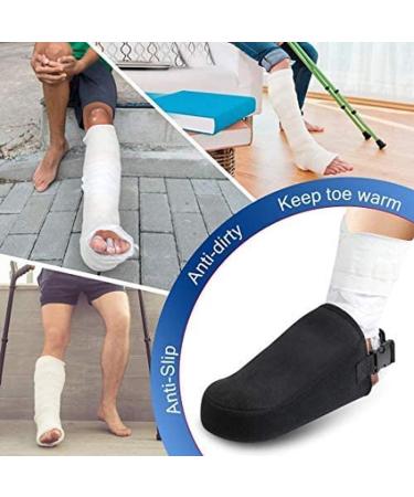Buy Adult Protective Cast Socks | Non-Slip Toe Cover for Men & Women | Warm & Comfortable Foot Cast Covers for Gypsum Care & Walking Boots - Buy Online on GoSupps.com