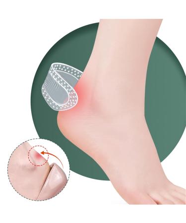 5 Pairs Invisible Heel Pads for Big Shoes - Anti-Slip Cushions & Blister Protection for Women - Buy Online on GoSupps.com