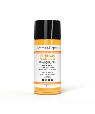 30ml. French Vanilla Roll-on Perfume/Skin Body Fragrance Oil. Our Interpretation Pure-Uncut. Add a Few drops to your Aromatherapy Diffuser. Smell good all day any day!