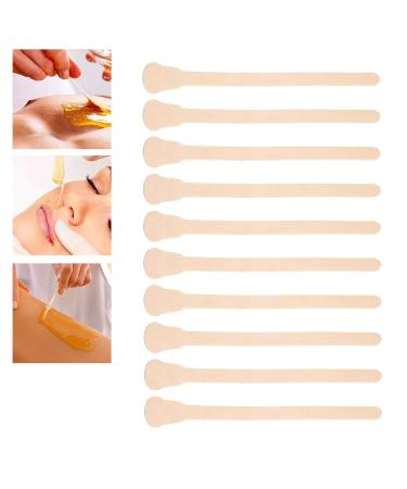 10 Pieces Wooden Wax Sticks for Hair Removal | Face & Body Applicator Tool | Mini Guitar Form Spatula | International Shipping - Buy Online on GoSupps.com