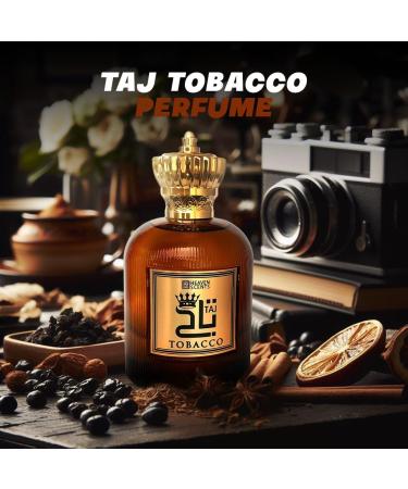 Taj Tobaco Perfume for Unisex Extrait De Parfum Spray 3.4 Ounce - Buy Online on GoSupps.com