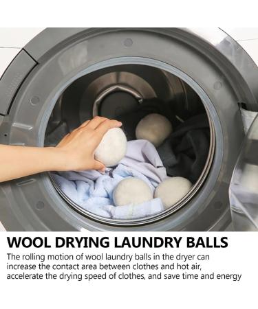 Gentle Laundry Care Ball Convenient Laundry Wool Dryer Ball Speed Laundry Routine 70mm Diameter Laundry Ball - Buy Online on GoSupps.com