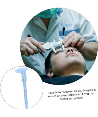 FRCOLOR 4 Pcs Eyebrow Ruler Guitar Kits Microblading Supplies Eyebrow Measuring Device Miss Make up Template - Buy Online on GoSupps.com