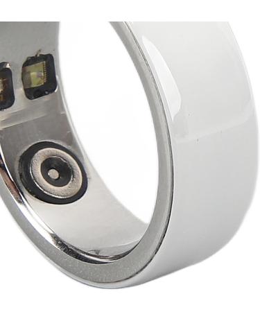 Smart Charging Ring Light Aluminum Alloy and Ceramic Body Temperature Detection Health Smart Ring for Blood Oxygen Monitoring (21#) 20# - Buy Online on GoSupps.com