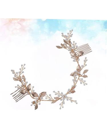 Angoily Hair Jewels for Women Hair Rhinestones Women Hair Accessories Bridal Hair Accessories Hair Combs for Women Flower Girl Hair Accessories for Wedding Bride Dress Pearl - Buy Online on GoSupps.com
