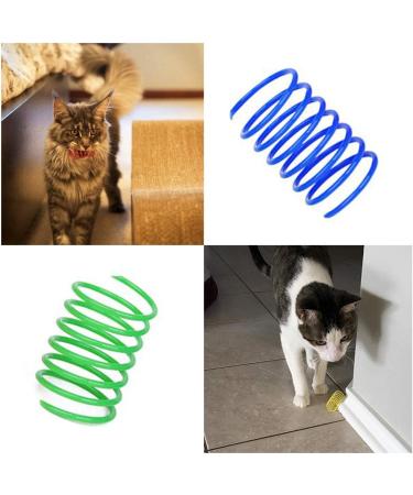 12 Pc Andiker Cat Spiral Spring Toy - Interactive and Durable Cat Toy for Swatting, Biting, and Hunting - Keep Your Cat Fit and Entertained! - Buy Online on GoSupps.com