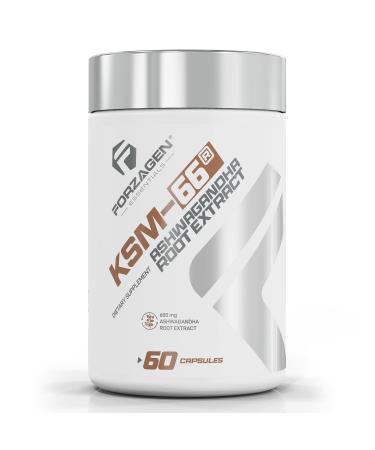 Forzagen KSM-66 Ashwagandha Root Extract Capsules 600mg 60 Count