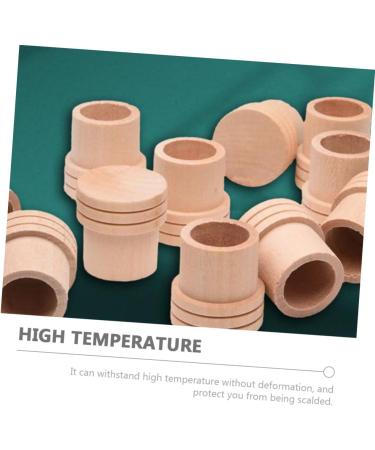 Minkissy 60 STK Moxa Fire Extinguishers - Moxibustion Accessories & Wooden Circulation Rolls for Home Use - Buy Online on GoSupps.com