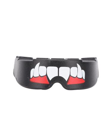 Verdant Touch Gum Shield Professional Mouthguard Tooth Guard Mouthguard for Karate Boxing Black