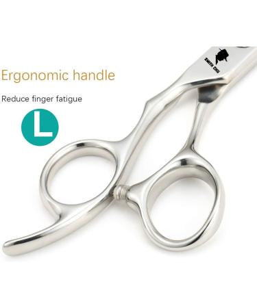 Left-Handed Hair Cutting Scissors - 6.0 Professional Barber Shears - Japanese 440C Stainless Steel - Buy Online on GoSupps.com