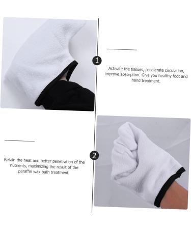 Ipetboom 12pi ces Et Cire De Paraffine Pour Soins Des Mains Accessoires De Spa Pour Femmes Pour Paraffine Et Th rapie Par Chaleur 25.5X15X1CMx3pcs - Buy Online on GoSupps.com