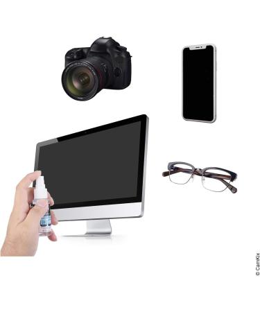 11-Piece Eyeglass/Sunglass Cleaning Kit - Lens Cleaner Tool with Spare Pads, Spray Bottle, Microfiber Cloths - Quick, Safe & Easy - Immaculate Results - Buy Online on GoSupps.com