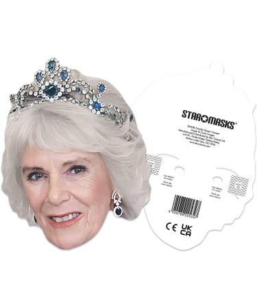 Star Cutouts SM438 Camilla Queen Consort Mask Crown - Buy Online on GoSupps.com