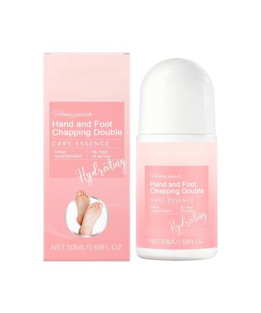 HohuzSruk Foot care 50 ml natural moisturizer skin care lotion with roller foot repair liquid For heels elbows knees toes pedicures soles of the feet