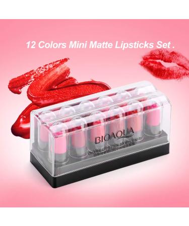 ANGGREK Lipstick - Moisturizing Waterproof Matte Lipgloss | Long Lasting 12 Colors - International Shipping Available - Buy Online on GoSupps.com