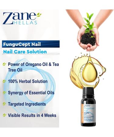 Fungucept Nail Repair - Anti Fungal Nail Solution for Healthy, Strong, and Beautiful Nails - Buy Online on GoSupps.com
