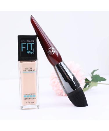 ENERGY Concealer Makeup Brush | Tapered Kabuki Foundation Brush for Flawless Under Eye Concealing & Blending | Soft Dense Synthetic Cosmetic Applicator - Buy Online on GoSupps.com