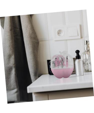 Healeved Fingernail Trimmer Tools Mirrors 8 in 1 Nail File Stainless Steel Nail Clipper Kit Fingernail File Nail Kit Camping Accessory Mirroraid The Mirror Pink Tool Kit Manicure medium Pink - Buy Online on GoSupps.com