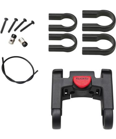 KLICKfix Handlebar Adapt Pack - Universal Fit for 22-26mm & 31.8mm Handlebars | Black - Buy Online on GoSupps.com