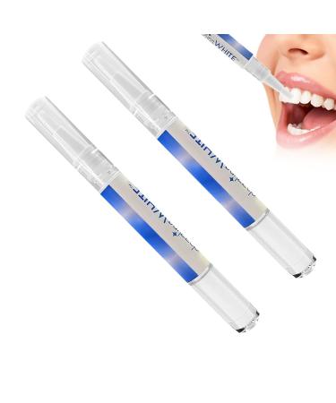 2 pieces of tooth whitening pen tooth white pen tooth whitening pin teeth whitening pen tooth -friendly bleaching shift for gentle & fast tooth white effective for teeth whitening kit