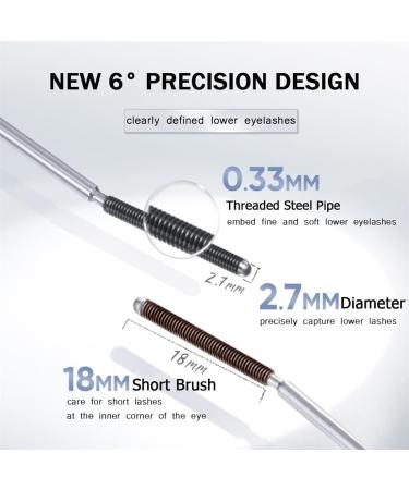Judydoll Mascara Judy Doll Iron Brush Mascara 3d Curling Eyelash Iron Mascara Judy Doll Iron Brush Mascara Curling Iron Strong Mascara Makeup (0 Classic Design #01 Black) - Buy Online on GoSupps.com