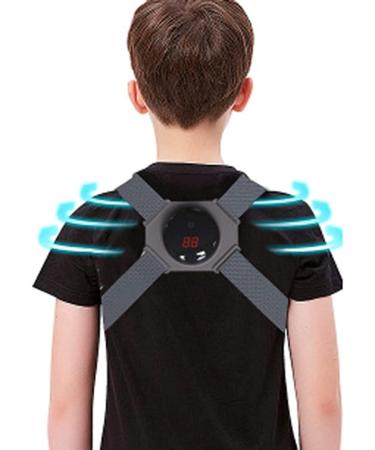 Corrector Smart Posture Monitor Posture Reminder Belt For Men And Women With Vibration Support Straightener Improves Posture And Pain Relief For Spine Back Neck And Shoulder ( Color : Button Models )