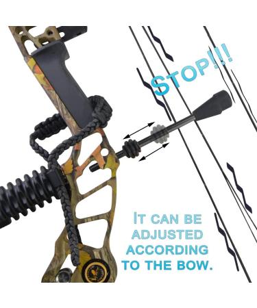 ZSHJGJR Compound Bow Silencer Dampeners - Orange String Shock Absorbers - Buy Online on GoSupps.com