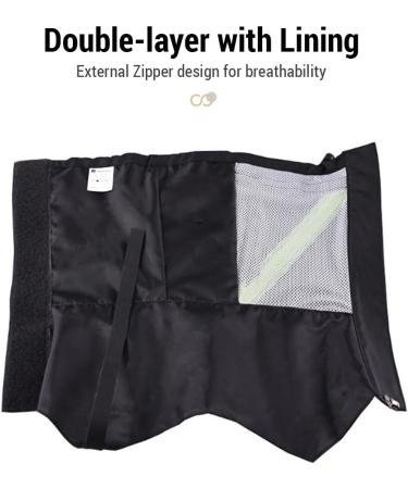 LIXADA Outdoor Waterproof Gaiters - Breathable Snow Hiking Gaiters for Climbing & Skiing | Unisex Black for Adults & Children - Buy Online on GoSupps.com