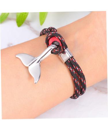 BESPORTBLE 2pcs Ocean Couple Wrist Band Matching Bracelets for Couples Ocean Anchor Bracelet Coastal Bracelets Hand Rope Bracelet Coastal Friend Bracelets Christmas Women's Rope Twine Lovers - Buy Online on GoSupps.com