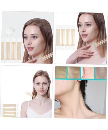 POPETPOP 4pcs Neck Lift Stickers Lifting Belt Face Eye Lift Tape Anti-aging Neck Swan Neck Dilute Patch - Buy Online on GoSupps.com