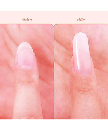 Layhou Gel Extension Nail Kit Polygel Nail Kit Nail Strengthen Gel UV/LED Nail Lamp Nail Dryer Base Coat Top Coat with Nail Brush Nail File Nail Clip Manicure Tools #1 - Buy Online on GoSupps.com