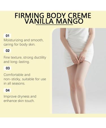 VKaoess Vanilla Firming Body Cream Skin Tightening & Smoothing Lotion for Women Moisturizing Dry Skin on Arms Legs Neck AntiSagging Appearance Support for All Skin 100g 3 Shares - Buy Online on GoSupps.com