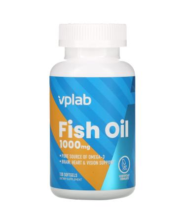 Vplab Fish Oil 1000 mg 120 Softgels