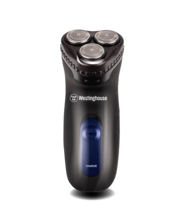 Westinghouse Shavers for Men Rechargeable Electric Razor for Men Cordless Rotary Electric Shaver with Pop-Trimmer with Powerful Rotating Heads