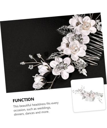 POPETPOP Hair Comb Bridal Headdress Women Headdress Wedding Hair Accessory Wedding Headdress - Buy Online on GoSupps.com