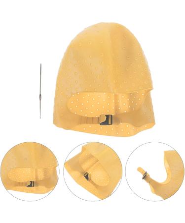 Homoyoyo Bonnet de Coloration Silicone avec Perforations Pr cises Kit Outils pour M ches et D coloration Calotte Dor e pour Utilisation Domicile et Salon - Buy Online on GoSupps.com