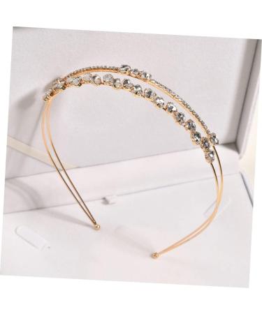 Beatifufu Diamond Headband Wedding Headband Crystal Headband Bridal Headband Bride Headband Rhinestone Headbands for Women Rhinestone Headdress Wedding Rhinestone Headband - Buy Online on GoSupps.com