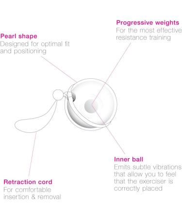 Intimina Laselle Exerciser 28g - Enhance Pelvic Floor Health | Shop Internationally - Buy Online on GoSupps.com