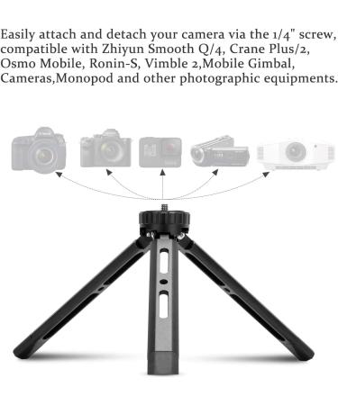 EaxanPic Aluminum Mini Tripod for Zhiyun, DJI, and Other Gimbals - Adjustable Height Desktop Stand - Buy Online on GoSupps.com