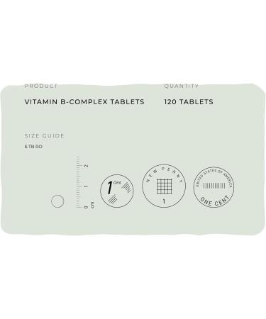 Fitness Health Vitamin B Complex Tablets - VIT B1 B2 B3 B5 B6 B12 - Super B-Complex Max Strength - for Vegetarians & Vegans with High Potency & Absorption - (120 Tablets) 120 Count (Pack of 1) - Buy Online on GoSupps.com