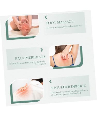 FOMIYES 10 STK Hair Comb & Foot Massage Device | Scalp Massager Tool for Body Relaxation & Hammassage Gua Sha Comb - Buy Online on GoSupps.com