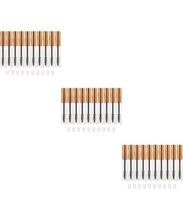 30 Pcs Mascara Empty Tube Mini Containers Empty Mascara Tube Travel Gold and Silver Eyelash - Buy Online on GoSupps.com