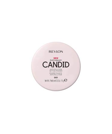Revlon PhotoReady Candid Setting Powder | Anti-Pollution, Lightweight Formula | Natural Finish | Universal Translucent Shade 001 - 0.5 Oz - Buy Online on GoSupps.com