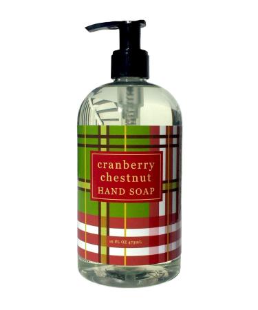 Greenwich Bay CRANBERRY CHESTNUT Hand Soap with Shea Butter Cranberry and Chestnut Oil 16oz