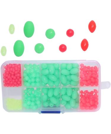 High-Quality Luminous Croch Beads for Fishing - 700 Pieces in Green Various Sizes & Colors - Shop Internationally! - Buy Online on GoSupps.com