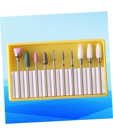 minkissy 1 Set Nail Drill Bits Nail Drill Replacement Bits Efile Nail Drill Cuticle Drill Bits Manicure Pedicure Bit Nail for Beginners Nail Art Supplies Nail Tools Gel Electric - Buy Online on GoSupps.com